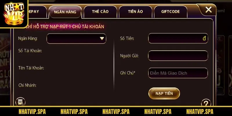 Chơi game vui kiếm lợi nhuận tại trang game Nhatvip - Thanh toán an toàn