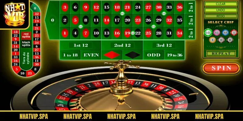 Những loại cược phổ biến trong cách chơi roulette uy tín